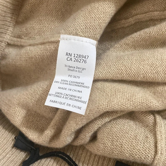 Nili Lotan Paris Cashmere Oatmeal Sweatpants S NWT $595 - Picture 6 of 7